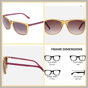 GUCCI UNISEX SUNGLASSES 1055/S 00VW NQ NIB W/ TAGS